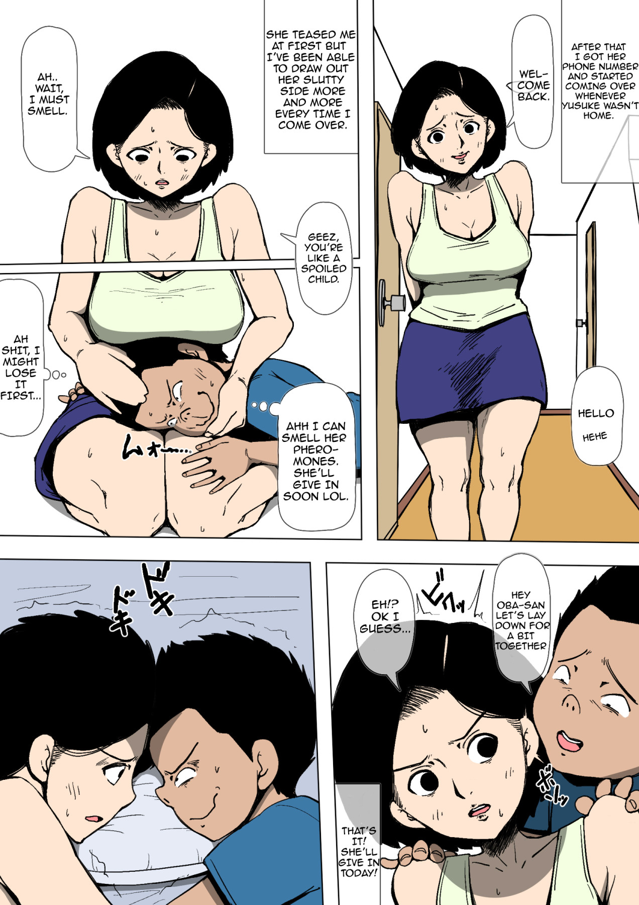 Hentai Manga Comic-Mom and the Playboy Classmate-Read-5